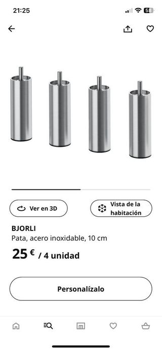 Patas IKEA Bjorli