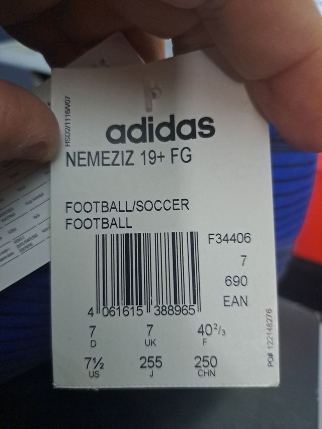 ADIDAS FUTBOL T/ 40-2/3