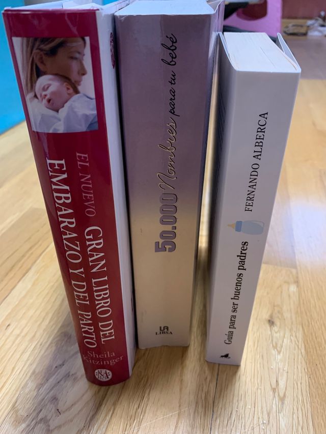 lote libros embarazo y parto