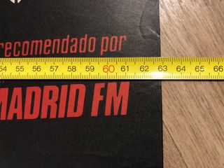 AC/DC Motley Crue. Poster de concierto.