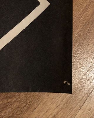 AC/DC Motley Crue. Poster de concierto.