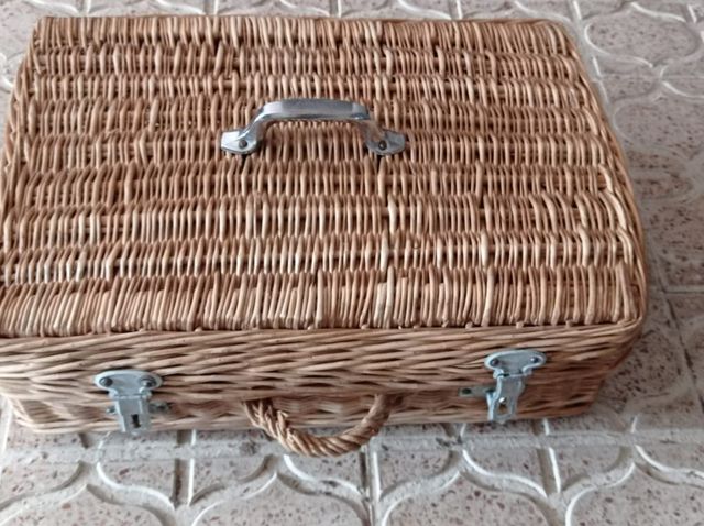 Maleta mimbre