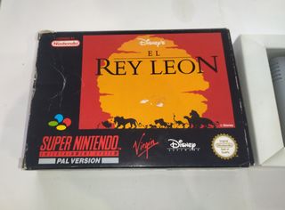 El Rey León Pal España SNES Super Nintendo
