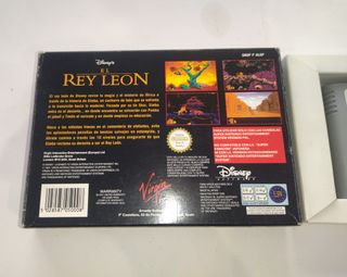 El Rey León Pal España SNES Super Nintendo