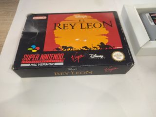 El Rey León Pal España SNES Super Nintendo