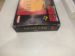 El Rey León Pal España SNES Super Nintendo