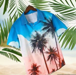 camisa talla M estampada 