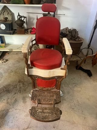 Silla barbero antigua