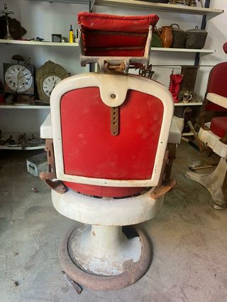 Silla barbero antigua
