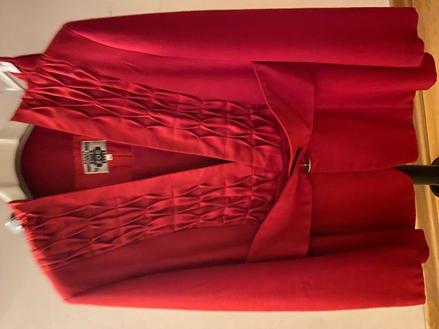 splendido tailleur rosso