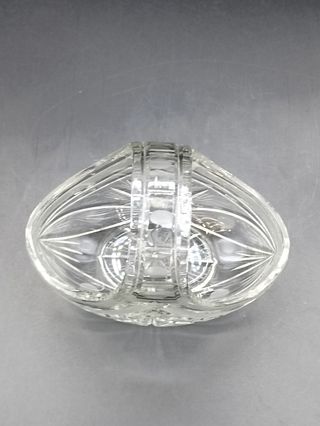 Cesta cristal tallado