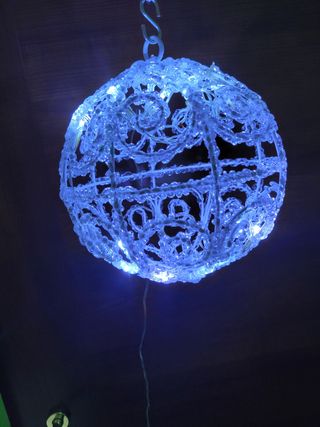 Sfera luminosa Natale