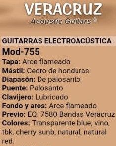 Electroacústica Veracruz Mod. 755CS