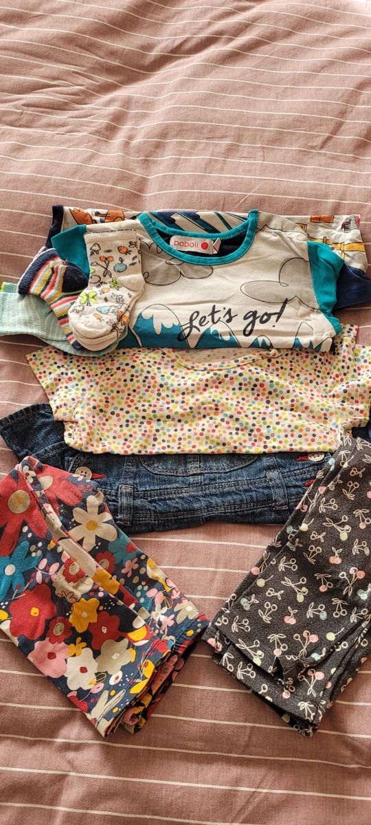 Lote ropa niña, boboli, benetton, chicco