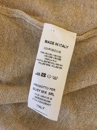 Maglioncino dorato Susy Mix