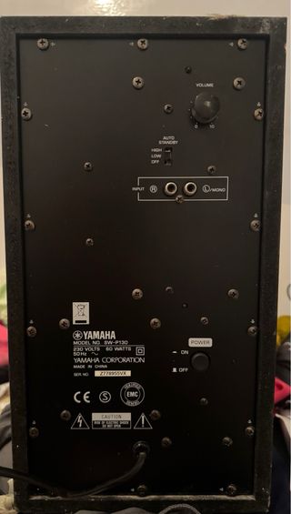 Home cinema yamaha amplificador y altavoces