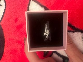 anillo pandora corazon