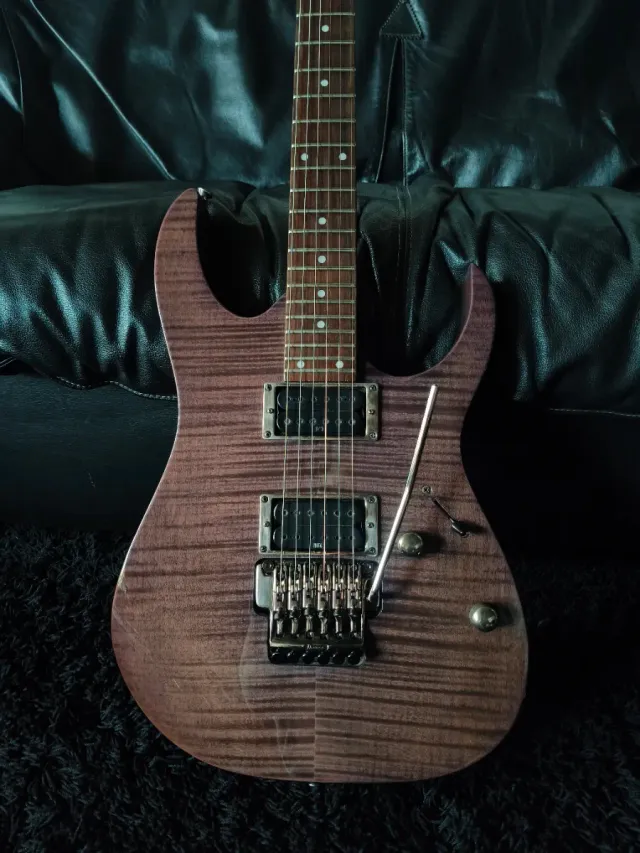 Ibanez rg320fm Floyd rose guitarra eléctrica
