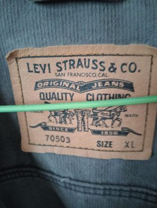 Chaqueta pana Levi's Vintage Xl -L