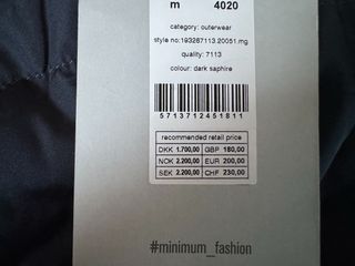 Chaqueta parka Minimum