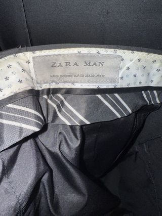 Traje de hombre Zara