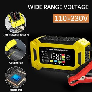 Cargador de baterías de 12V
