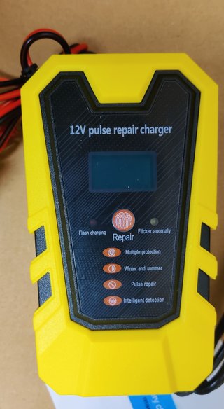 Cargador de baterías de 12V