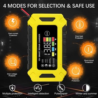 Cargador de baterías de 12V