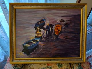 Cuadro realizado al óleo