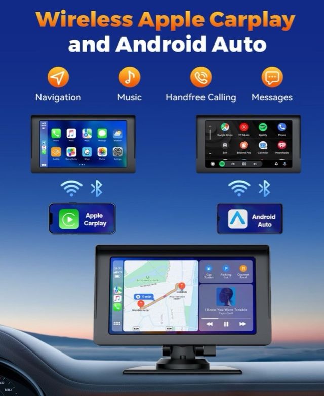 Pantalla de coche inalambrica