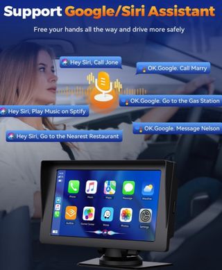 Pantalla de coche inalambrica