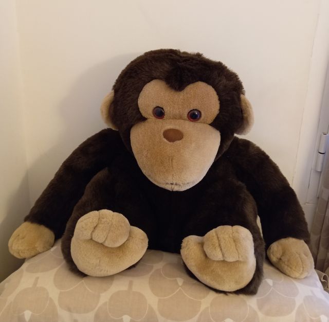 Macaco de Peluche (Mono) Grande 51x55x40cm