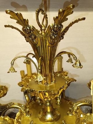 Lámpara de techo de bronce Peris Andreu