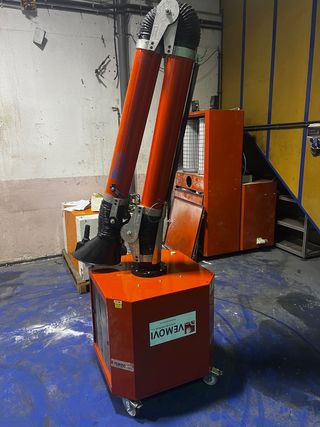 ALQUILER extractor humos soldadura 