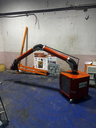 ALQUILER extractor humos soldadura 
