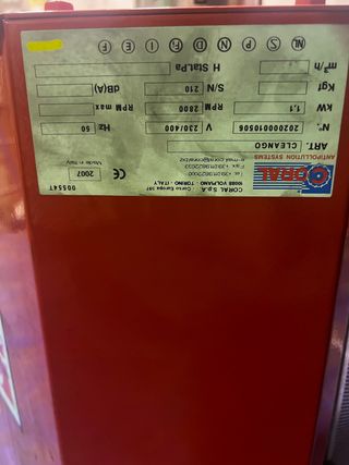 ALQUILER extractor humos soldadura 