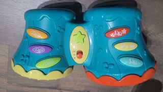 Tambor musical  e hipopótamo ingles y español