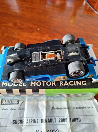Scalextric Exin ALPINE RENAULT 2000 TURB