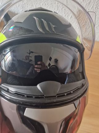 Casco de moto MT Atom w17