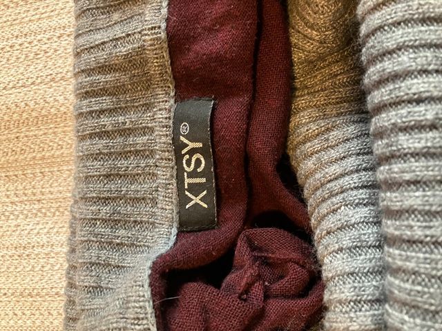 maglione collo a ciambella taglia S