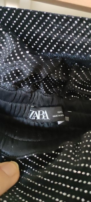 Falda pantalón fiesta Zara talla L