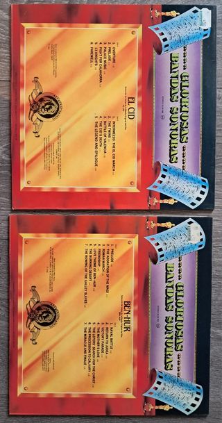 80 Lp Bandas Sonoras Cine en Vinilo (I)