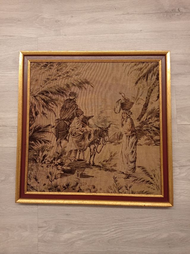 Dos tapices muy antiguos