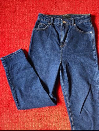 mom jeans vita alta