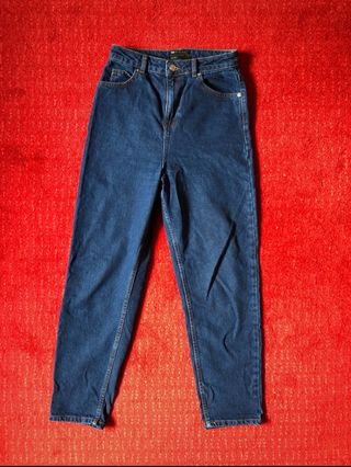 mom jeans vita alta