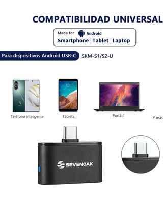 Micrófono Inalámbrico solapa