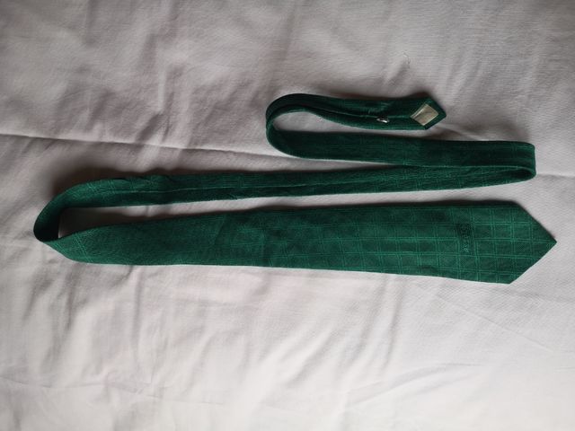 Cravatta verde anni 90