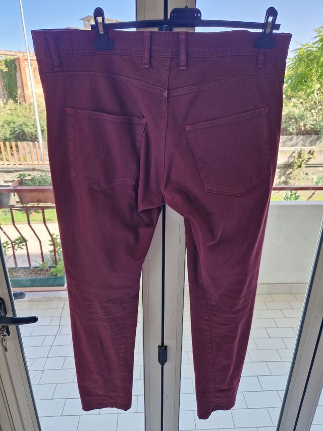 Pantalone con toppe eleganti