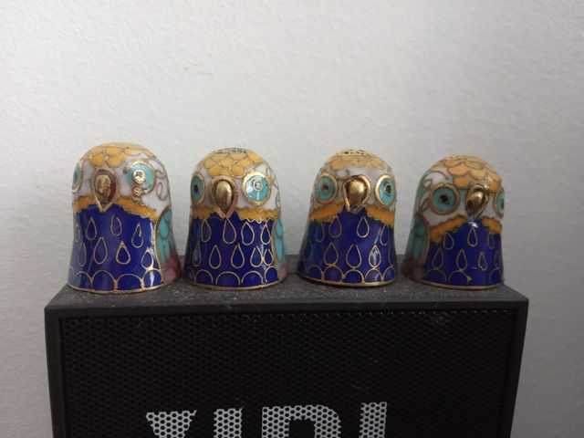 Dedais em cloisonné