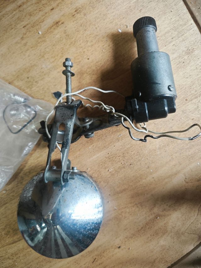 Luz bicicleta con dinamo